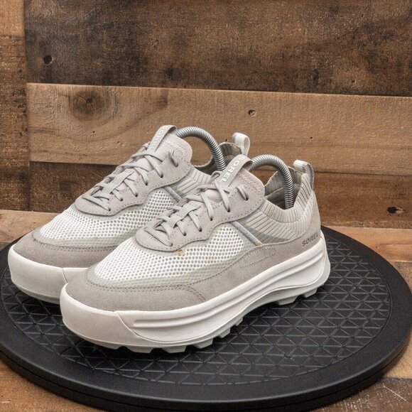 SOREL ONA 503 KNIT WOMENS ATHLETIC SHOES RUNNING WALKING OUTDOOR GRAY SIZE 8.5 - Picture 1 of 9